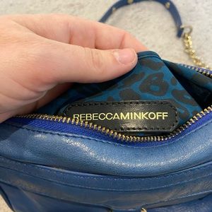 Royal blue Rebecca Minkoff purse